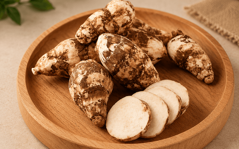 Colocasia (अरबी)