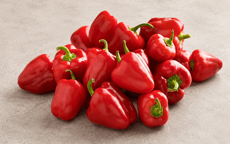 Red Capsicum (लाल शिमला मिर्च)