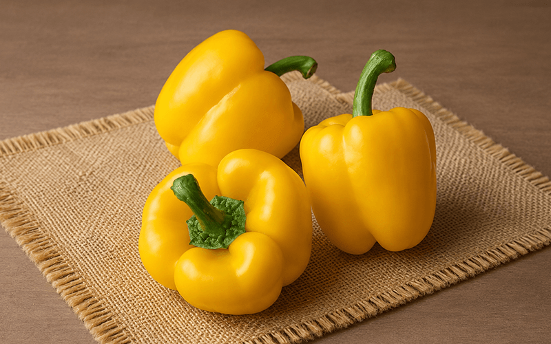 Yellow Capsicum (पीली शिमला मिर्च)